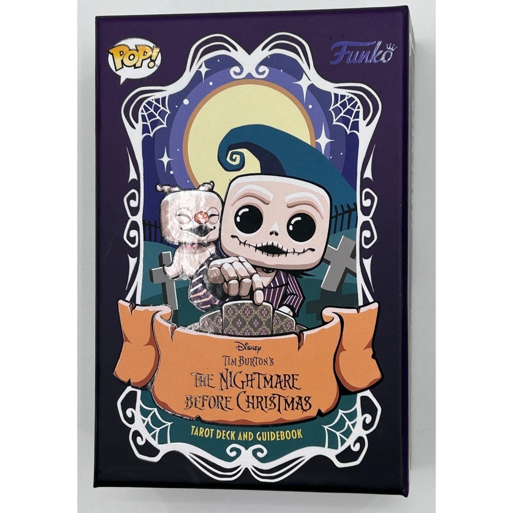 Funko The Nightmare Before Christmas Tarot Card Deck Guidebook Disney Pop Art